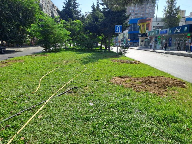  Bakıda qanunsuz tikintinin qarşısı belə alındı - FOTO 