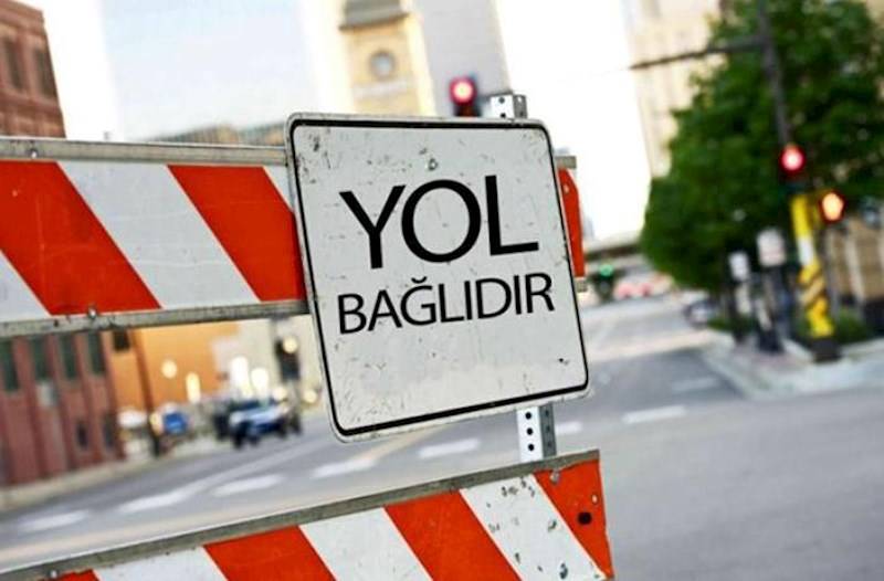  Sürücülərin diqqətinə - Bu yol bağlı olacaq 