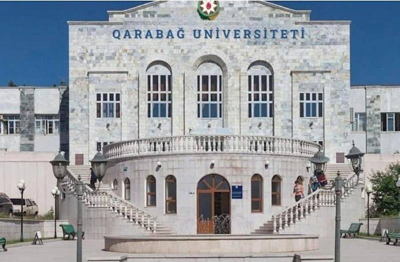  Qarabağ Universitetinin binasından görüntülər - VİDEO 