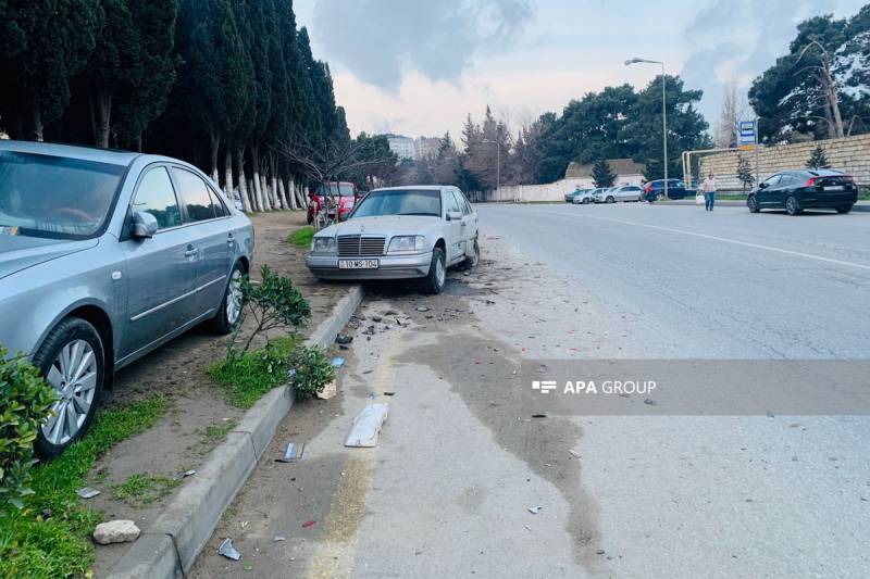  Bakıda üç avtomobil qəzaya uğrayıb, xəsarət alan var - FOTO 