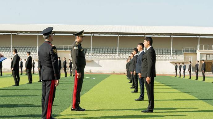  Daha 55 Vətən müharibəsi iştirakçısı polis orqanlarında xidmətə qəbul olunub - FOTO 