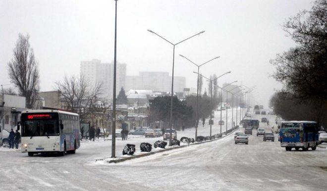  Bakı qarla bu tarixdən vidalaşır - Hava dəyişir 