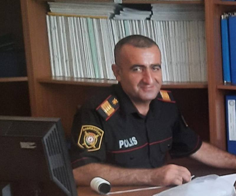  Göldə batan şəxsləri xilas etməyə çalışarkən boğularaq ölən polis dəfn olunub  