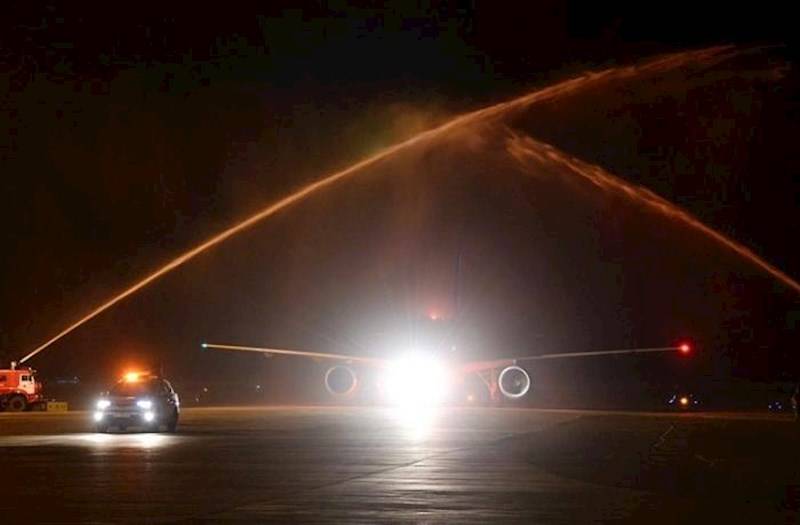  Bakıdan Bişkekə ilk reys baş tutub - FOTOLAR 