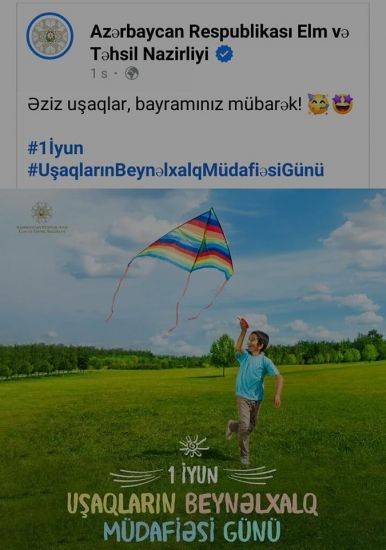  Elm və Təhsil Nazirliyinin paylaşdığı foto müzakirələrə səbəb oldu – “Nəyi təbliğ edirsiniz?” 