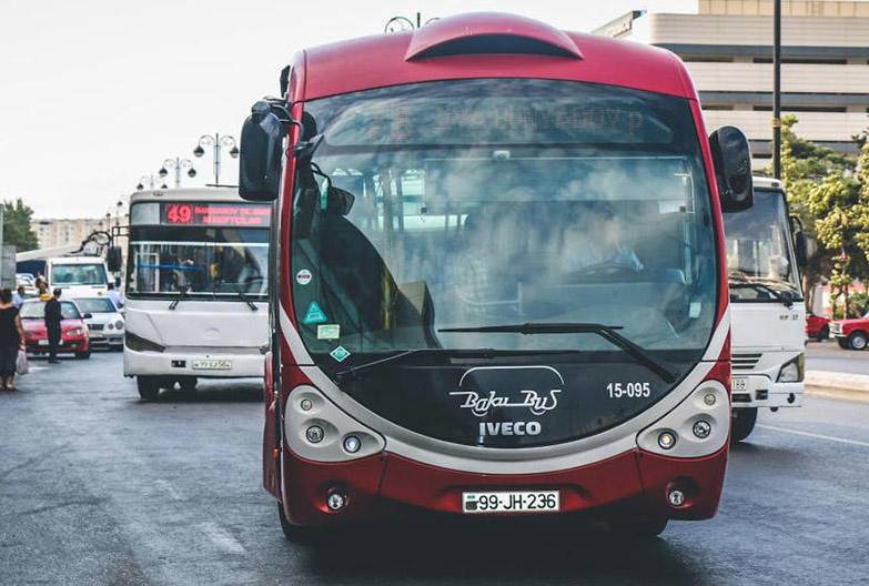  Bakıda 4 marşrut xətti üzrə avtobusların hərəkət sxemləri dəyişdirilə bilər 