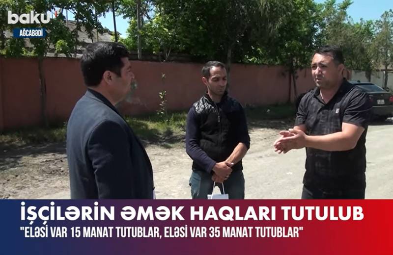  Ağcabədidə bələdiyyə işçilərinin əməkhaqları tutulub - VİDEO 