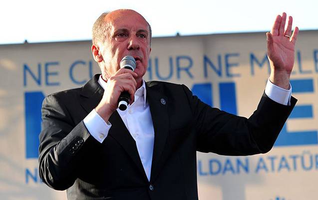  Muharrem İnce namizədliyini geri götürdü  