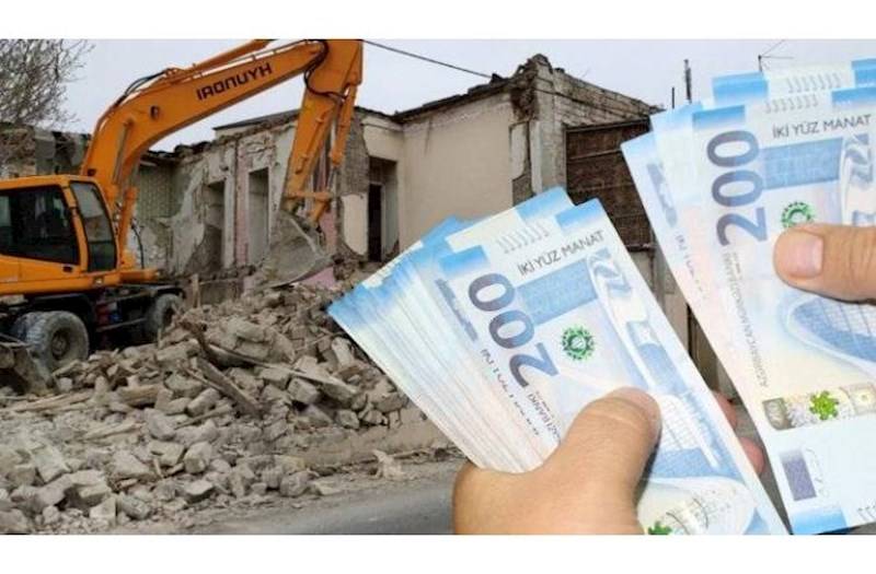  Bu ərazidə də “xruşovka”lar sökülür - 400 manat veriləcək 