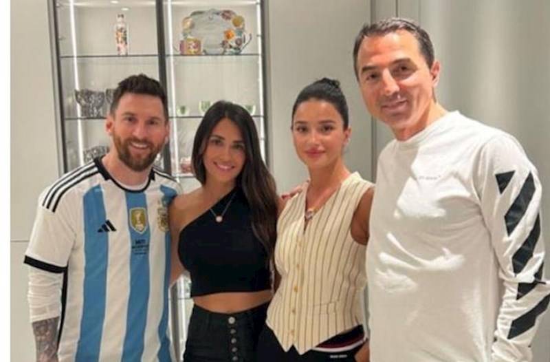  Messi azərbaycanlı iş adamı ilə paylaşım etdi  