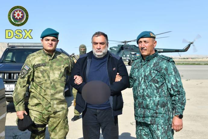  Ruben Vardanyan Laçın postunda saxlanıldı - BAKIYA GƏTİRİLDİ 