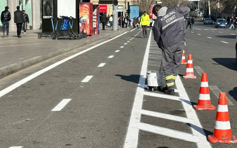  Bakıda yeni velosiped yolları salınır  