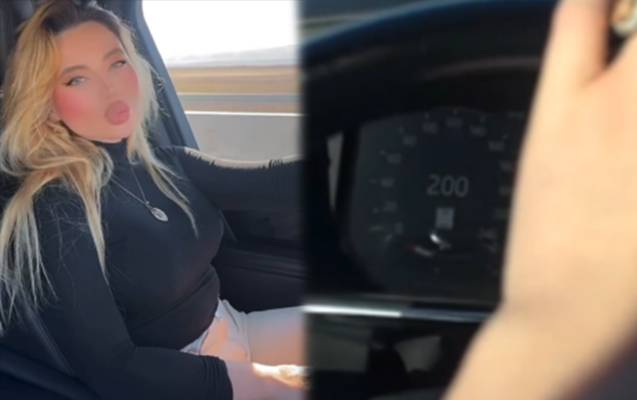  “Range Rover”i 200-lə sürdü, cəzalandırıldı - Video 