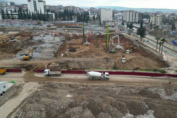  Kahramanmaraşda inşa edilən Azərbaycan məhəlləsindən yeni görüntülər - FOTO/VİDEO 