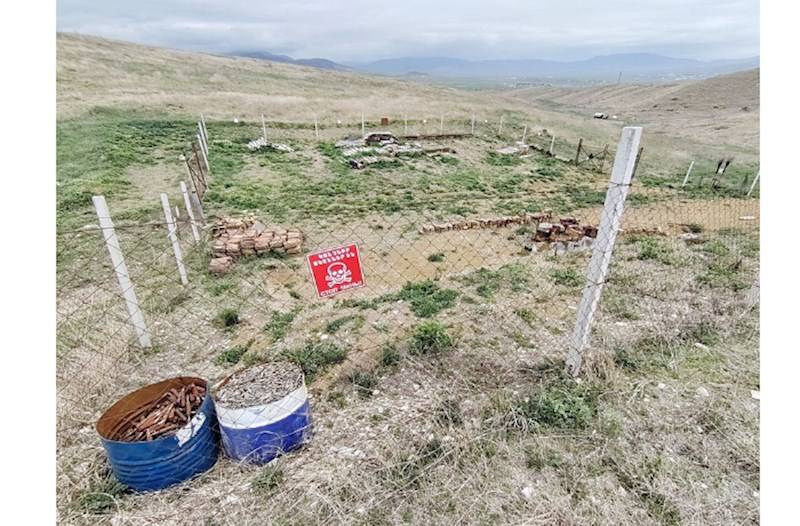  Xocalıda xeyli sayda döyüş sursatı aşkarlandı - VİDEO/FOTO 