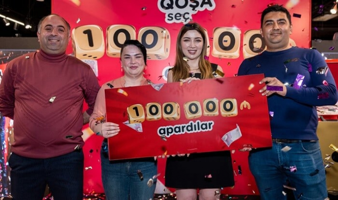  “Kontakt”da növbəti 100 000 manat uduldu  