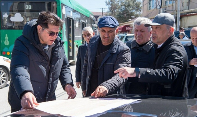  ADSEA sədri tikinti-bərpa işləri ilə tanış oldu – Video  