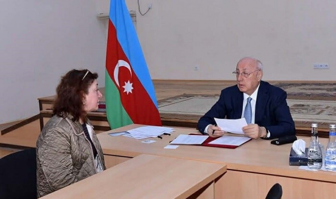  Zakir Fərəcov növbəti səyyar qəbul keçirdi  