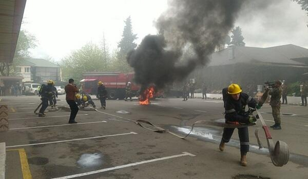  FHN bu oteldə təlim keçirdi - Foto  