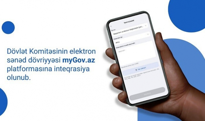  Komitənin elektron sənəd dövriyyəsi myGov-a inteqrasiya olundu  