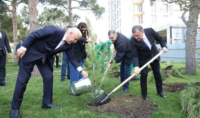  Xətaidə ağacəkmə aksiyası - Foto  