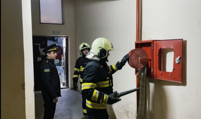  FHN Gəncədə təlim keçirdi - Video  