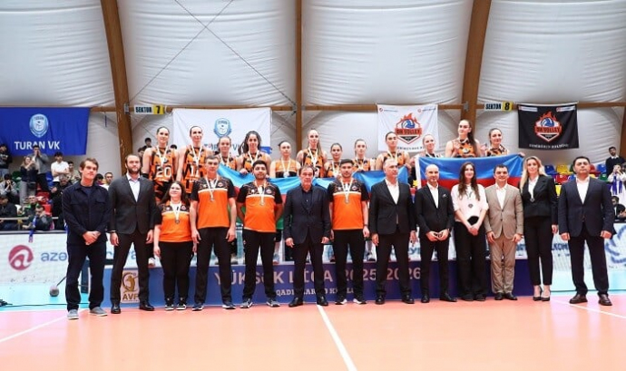  “DH Volley” gümüş medal qazandı - Video  