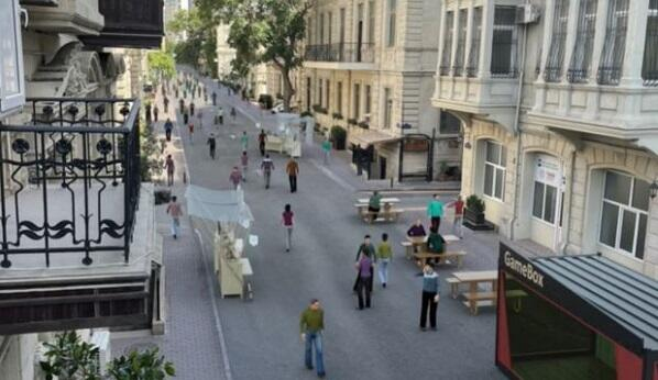  Bakının mərkəzində inanılmaz gözəllik - Video  