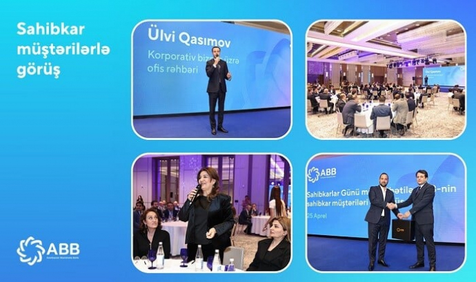  ABB Sahibkarlar Gününü müştəriləri ilə qeyd etdi!  