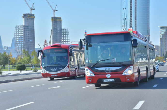  AYNA yeni ekspres avtobusları ilə bağlı açıqlama yaydı  