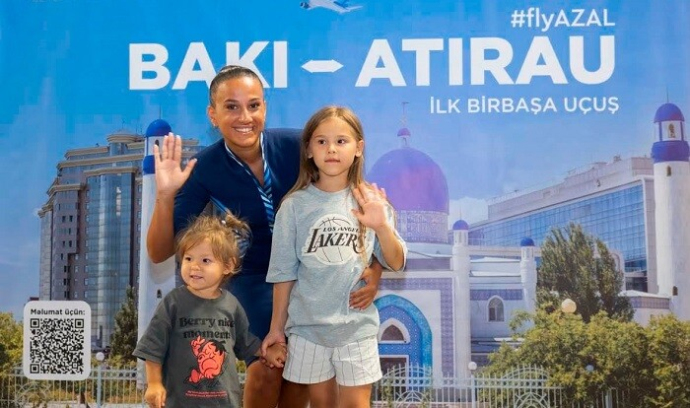  Azərbaycan Hava Yolları Atırauya ilk reysini uğurla həyata keçirib  