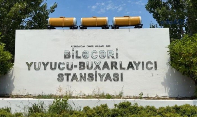 Neft daşıyan çən vaqonlar necə yuyulur? - Video  