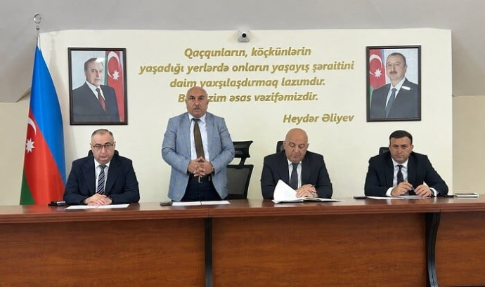  Xocavənd şəhəri və Qırmızı Bazar qəsəbəsinin sakinləri ilə görüş...  