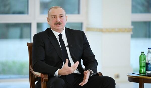  Prezidentin şəbəkə hesablarında müsahibəsi ilə bağlı paylaşım  