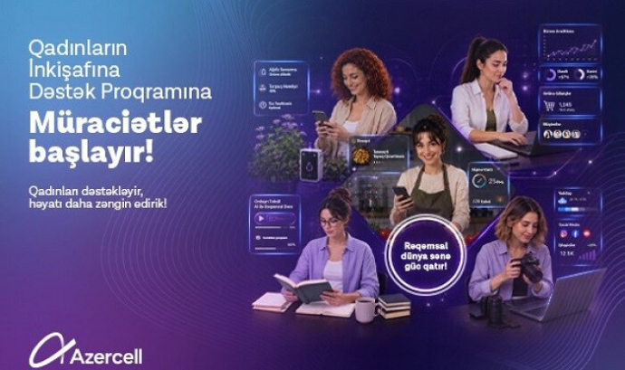  Azercell qadınları dəstəkləyən müsabiqə elan edir  
