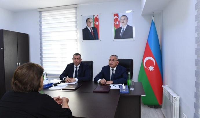  Şuşada keçmiş məcburi köçkünlərin müraciətləri dinlənildi  