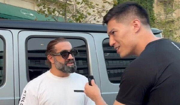  Rafael Ağayev yapon blogerə özünü belə təqdim etdi - Video  