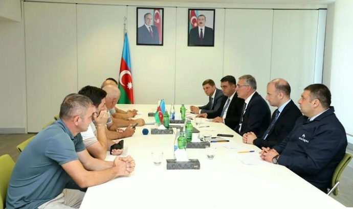  Azər Məmmədov Qaxda sakinlərlə görüşdü  