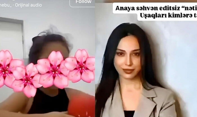  Loqoped uşağı döydü, montajsız videonu valideynə göndərdi  