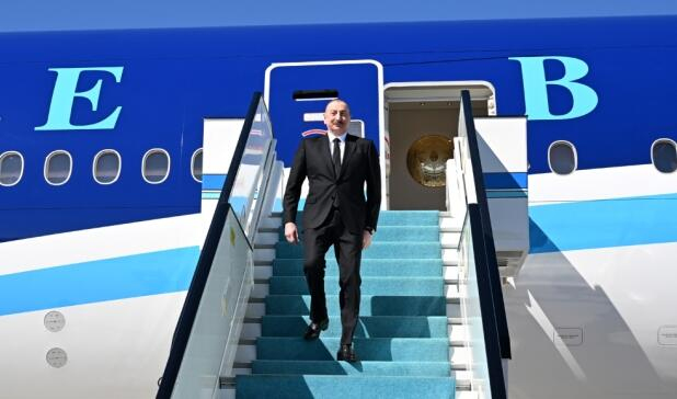  İlham Əliyev Qırğızıstanda səfərdədir  