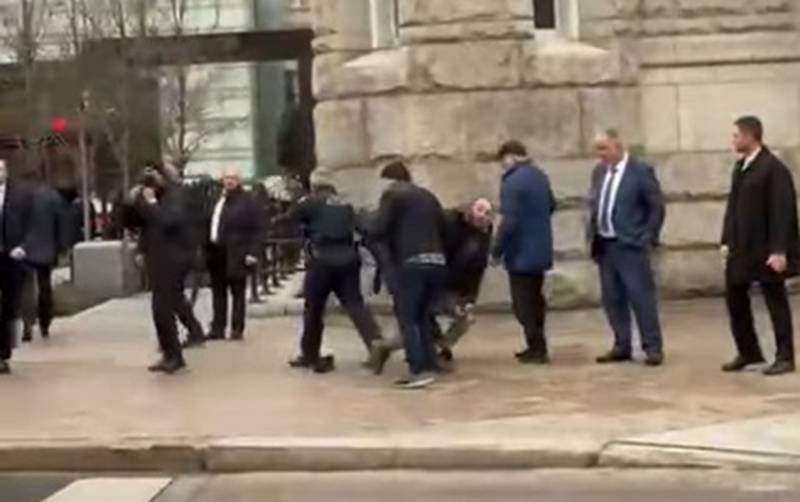  Prezidentin ABŞ-də qaldığı otelin qarşısında təxribat olub  