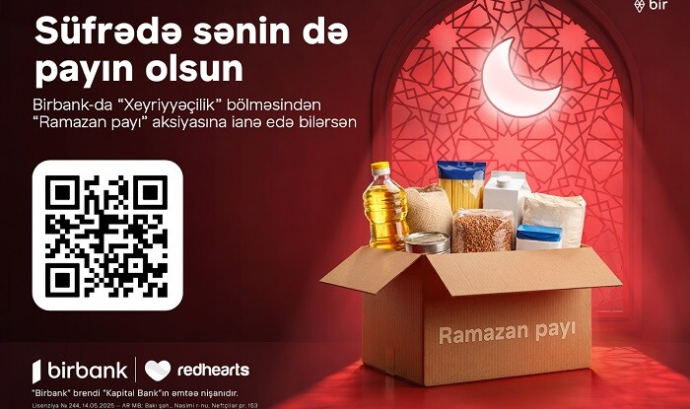  Qırmızı Ürəklər Fondundan Ramazan ayında həmrəylik çağırışı  