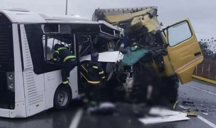  Gürcüstanda ağır qəza: Azərbaycan vətəndaşı yaralandı  