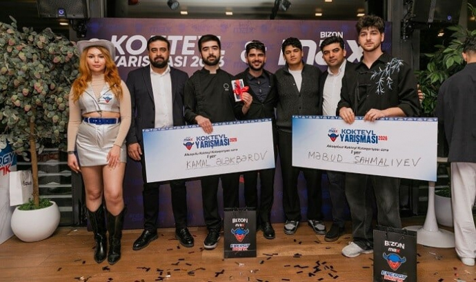  “Bizon Max Kokteyl Yarışması 2026” uğurla başa çatıb  