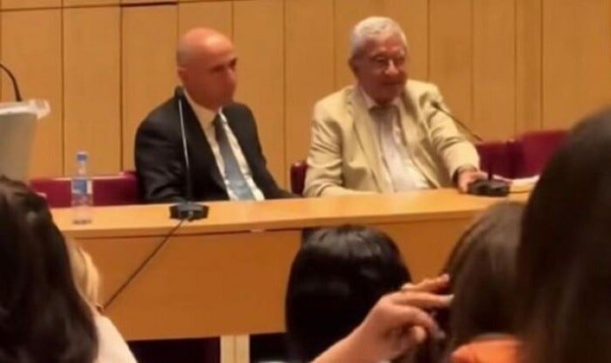  Rektor nazirə zarafatla dediyi sözlərin mənası - Video  