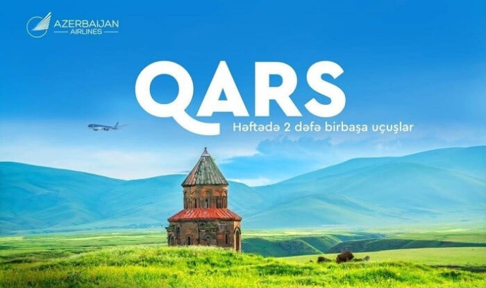  AZAL Qars şəhərinə uçuşlara başlayır  