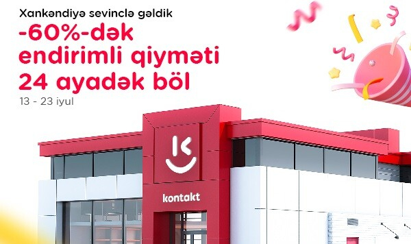  Qarabağda yeni ünvan: Xankəndidə ilk “Kontakt” açıldı  