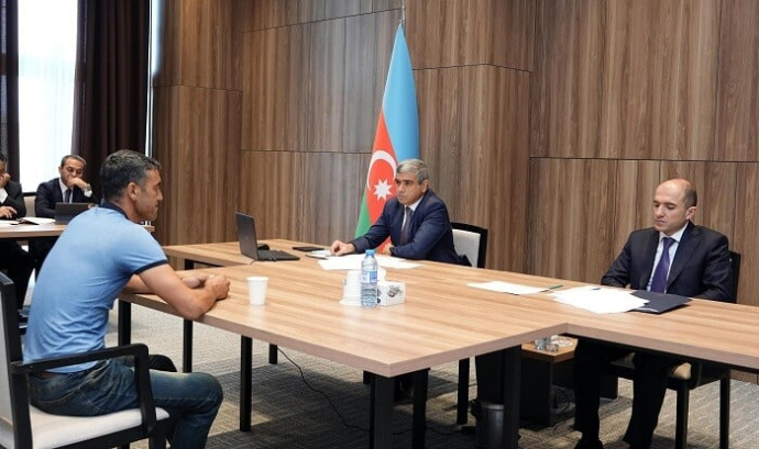  Anar Əliyev Zəngilanda sakinlərlə görüşdü  