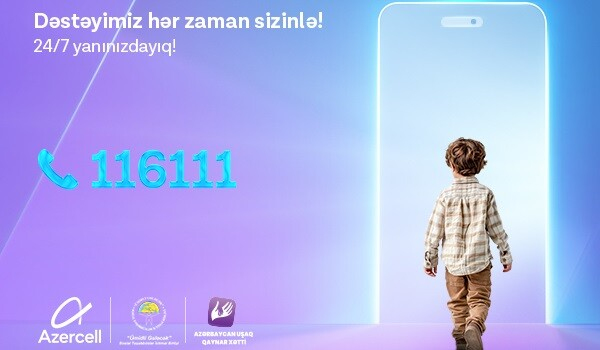  “Azərbaycan Uşaq Qaynar Xətti”nə 3700 müraciət daxil oldu  