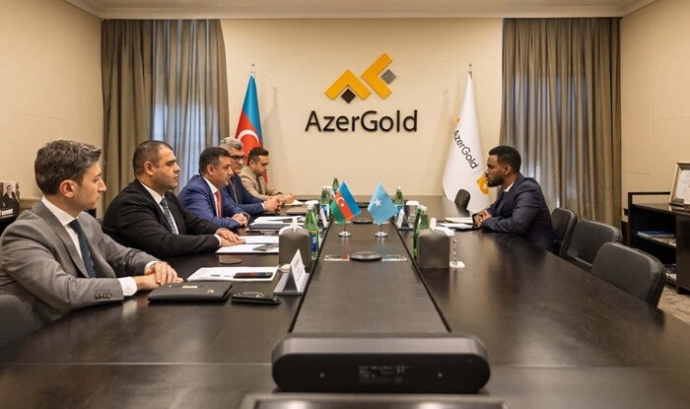  “AzerGold”da Adam Roble ilə görüş oldu  